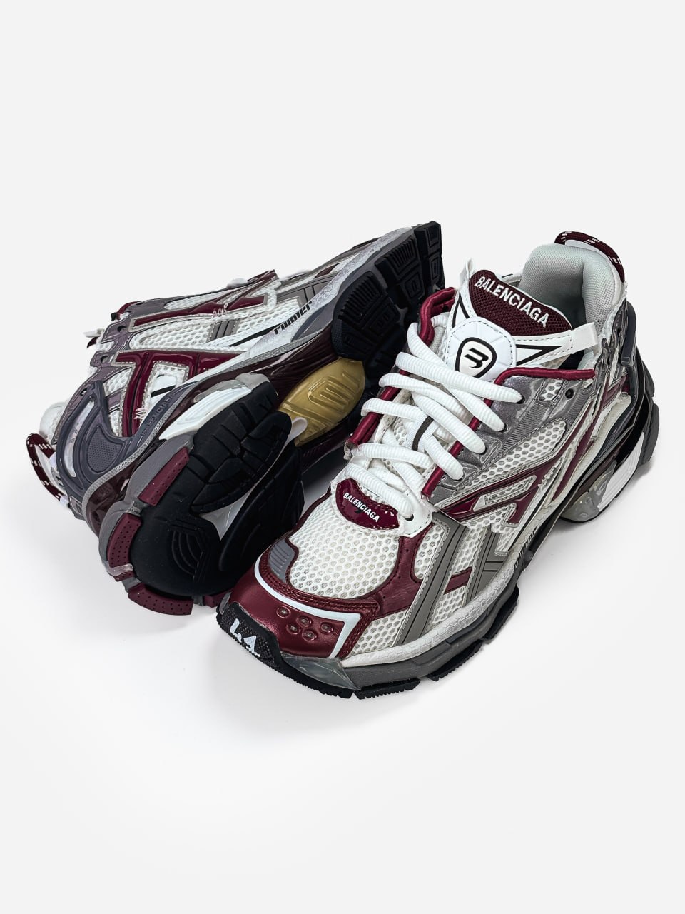 Balenciaga Runner Burgundy - Зображення 5