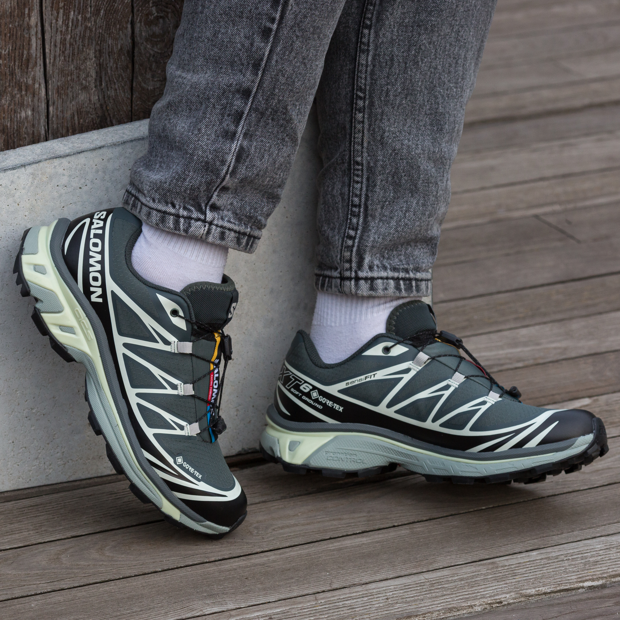 Salomon XT-6 Gore-Tex Grey Salt - Зображення 4