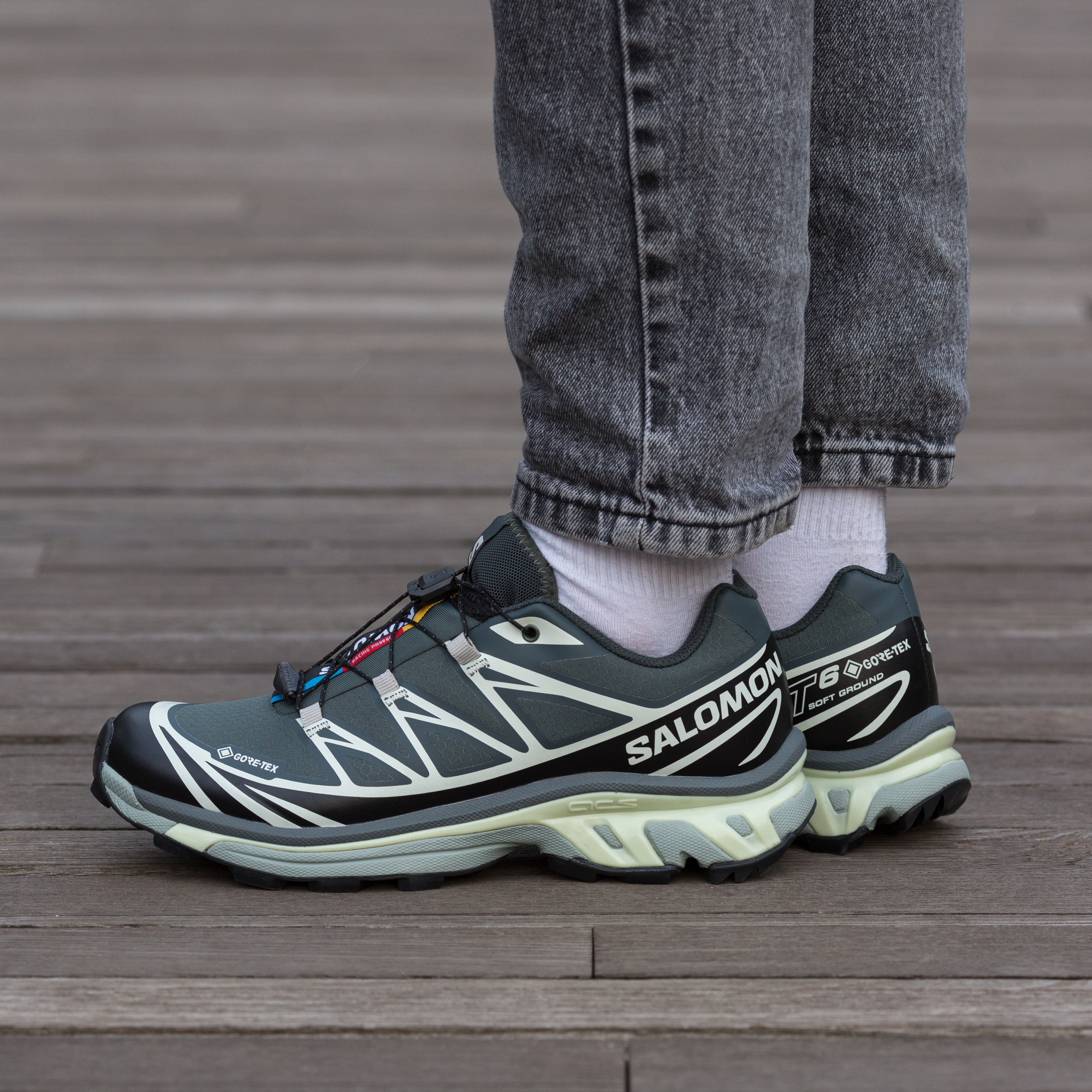 Salomon XT-6 Gore-Tex Grey Salt