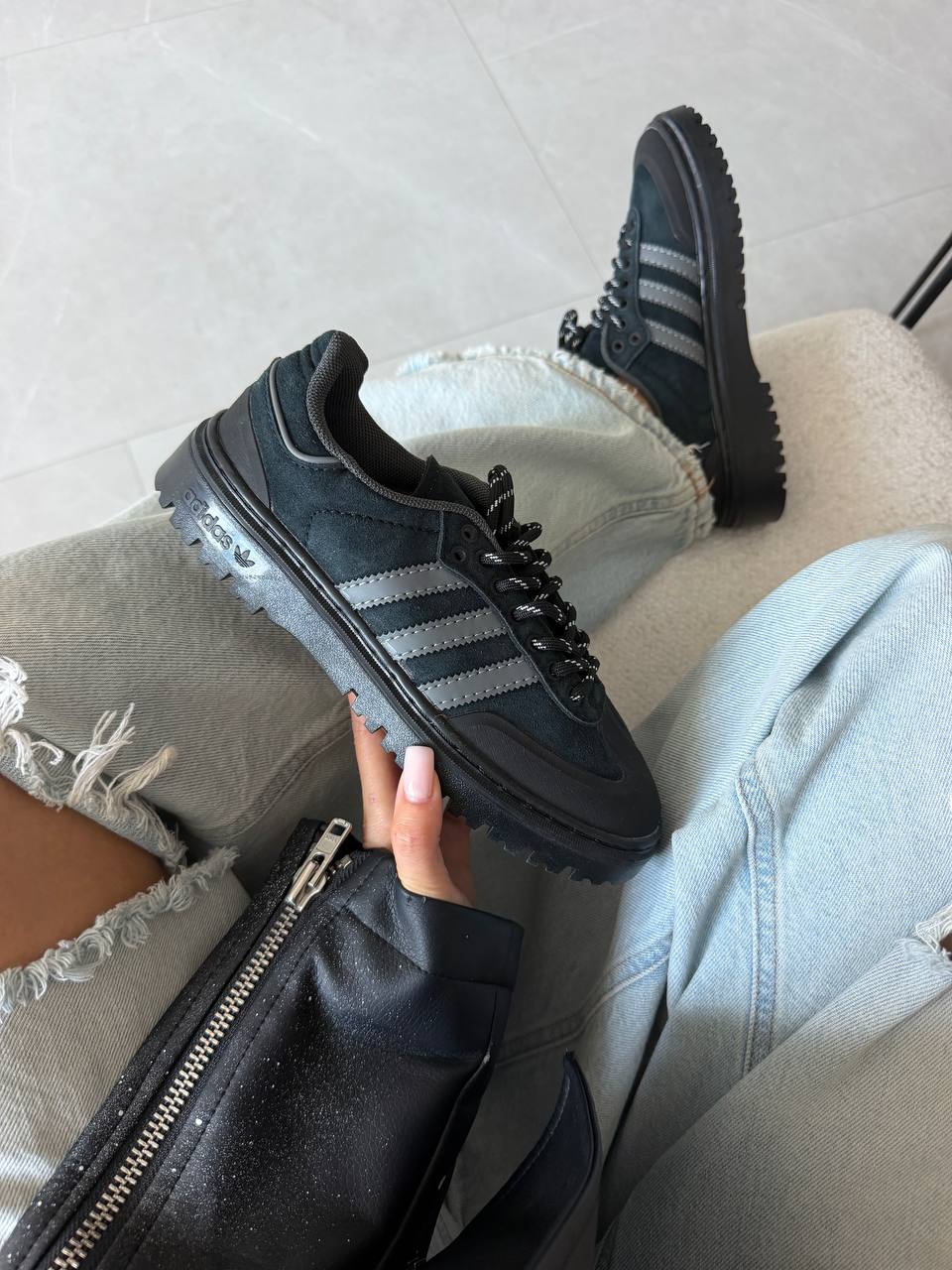 Adidas Samba WTR Black Suede