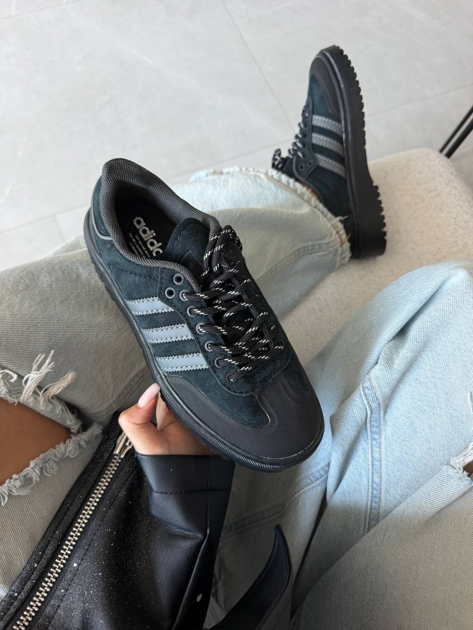 Adidas Samba WTR Black Suede - Зображення 2