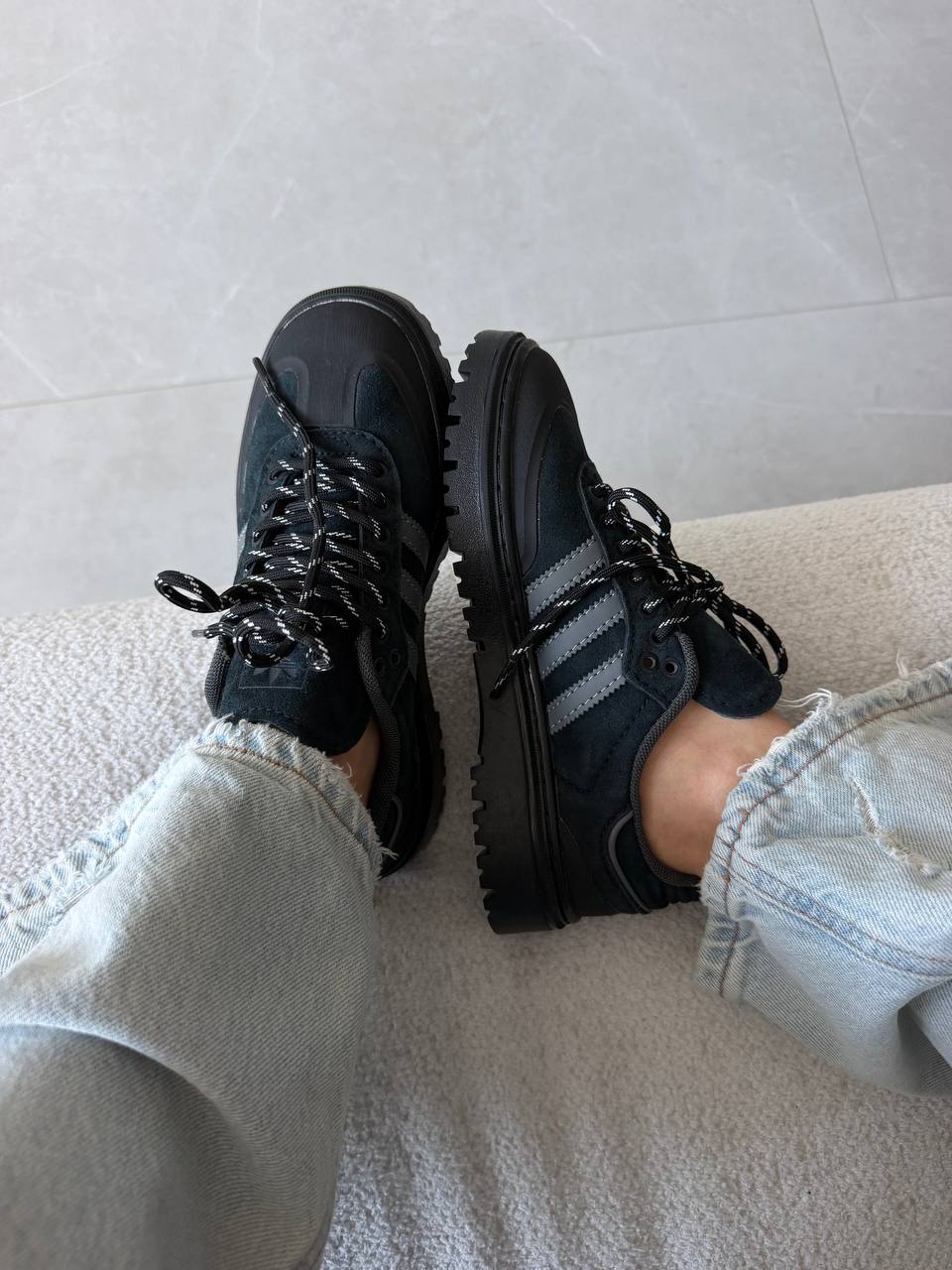 Adidas Samba WTR Black Suede - Зображення 4