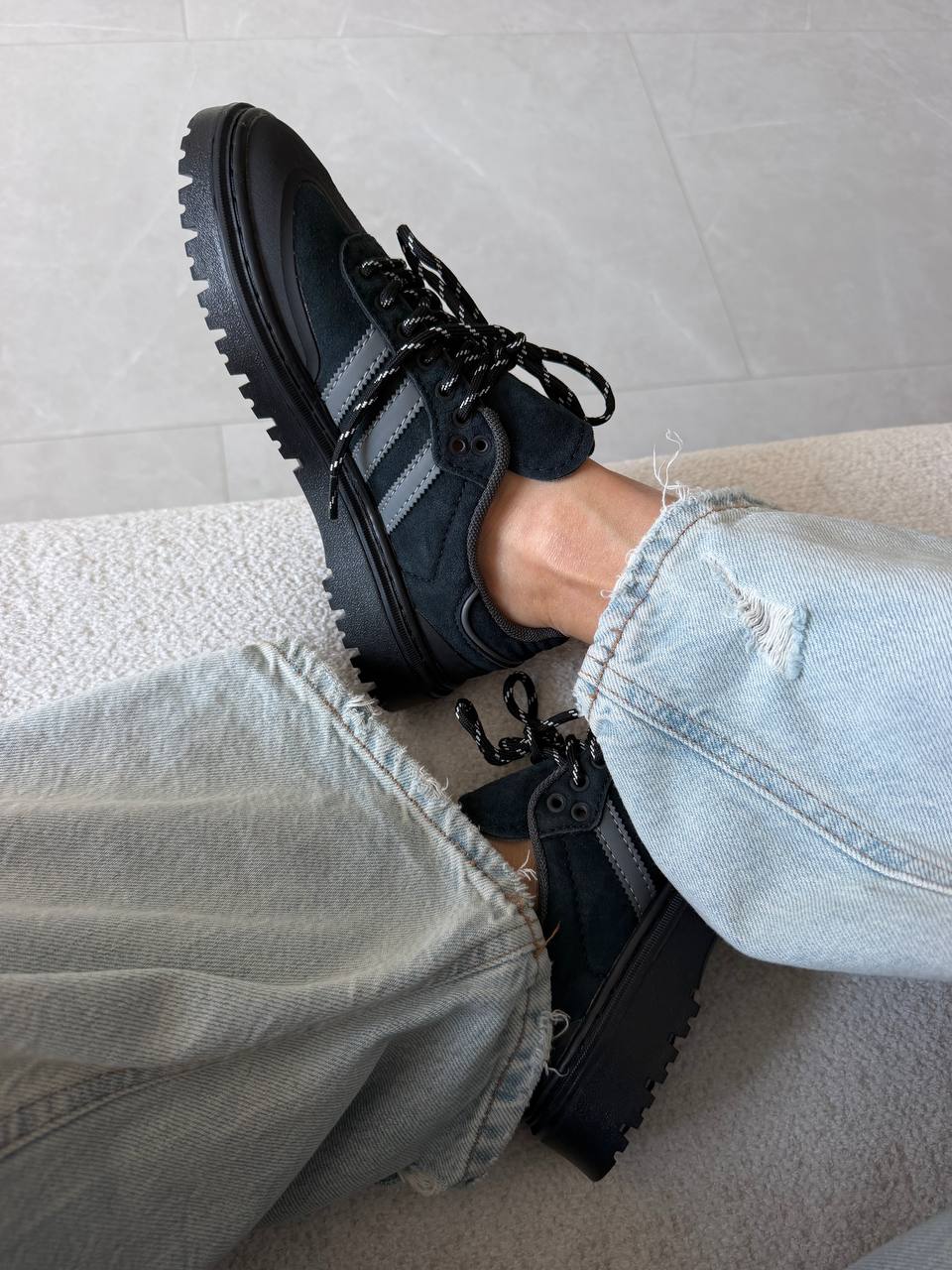 Adidas Samba WTR Black Suede - Зображення 6