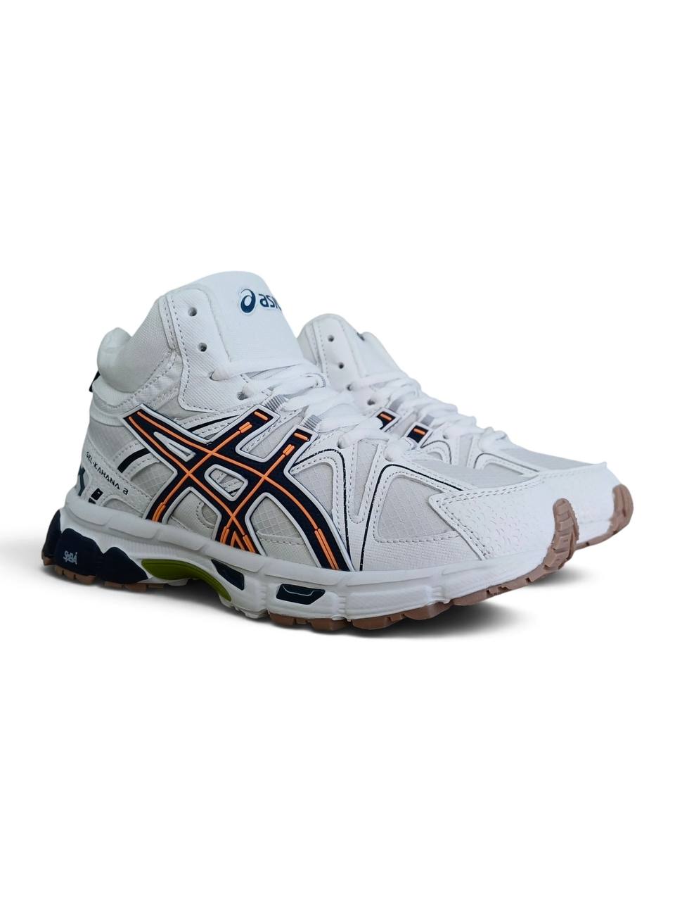 Asics Gel Kahana 8 High White Orange Fur - Зображення 4