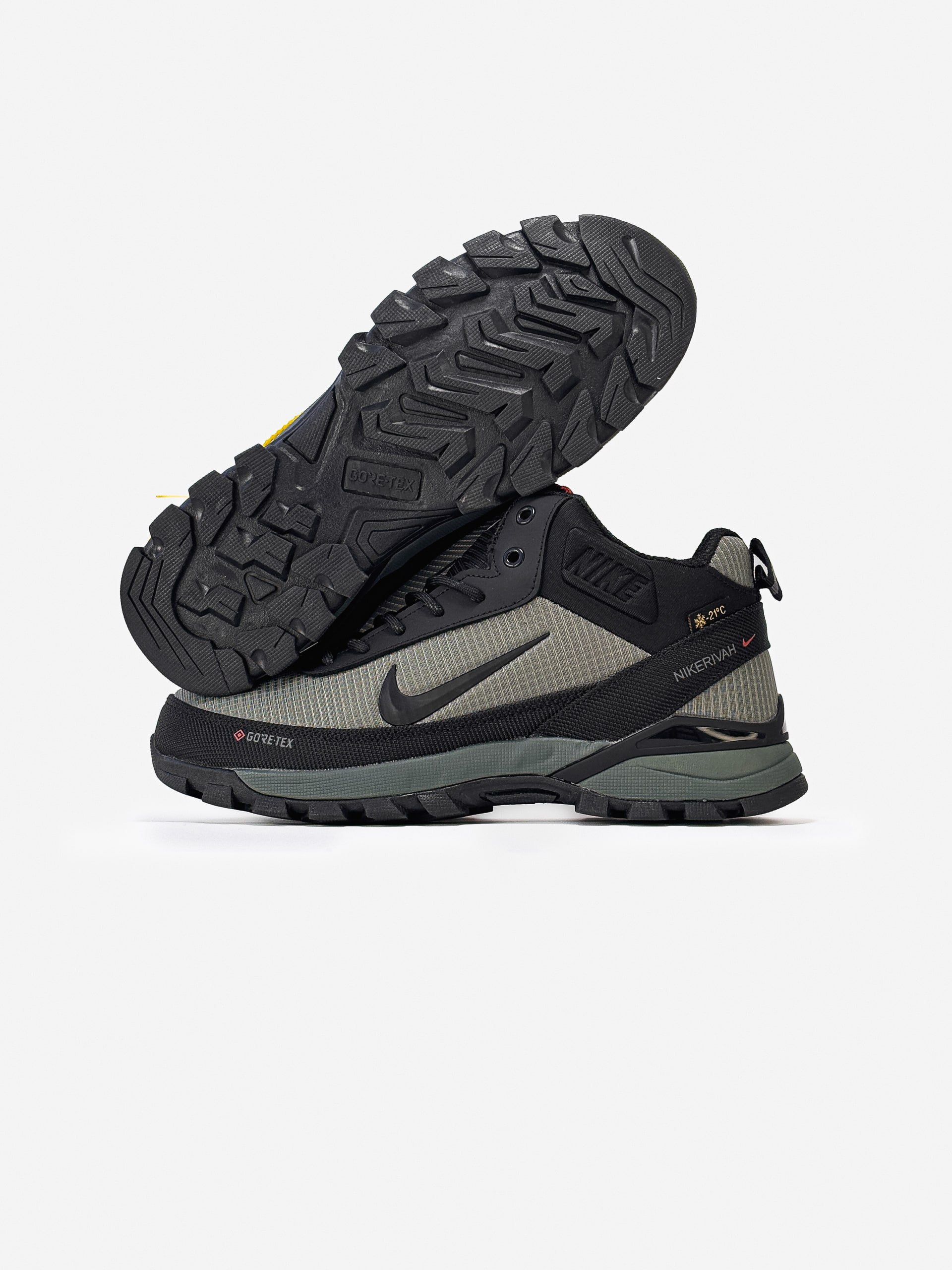 Nike Rivah Gore-Tex Winter Fur Khaki Black - Зображення 6